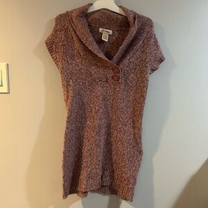 Elegant Maroon Cowl Neck Sweater by Jj Always size large Y2K